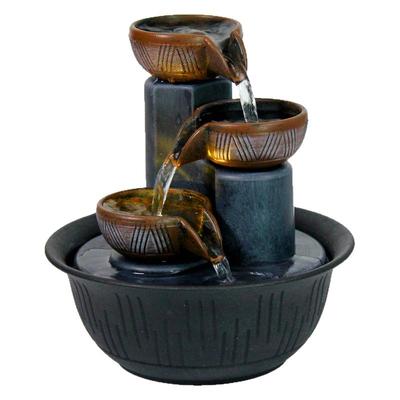 小型流水生财摆件循环水