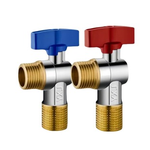 角阀球芯全开大流量角阀全铜冷热水燃气热水器开关专用球阀三角阀