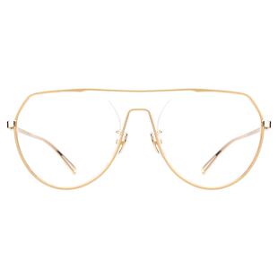 希腊独特圆款镂空双梁大框眼镜前卫显瘦修颜近视镜架潮镜框MO1801