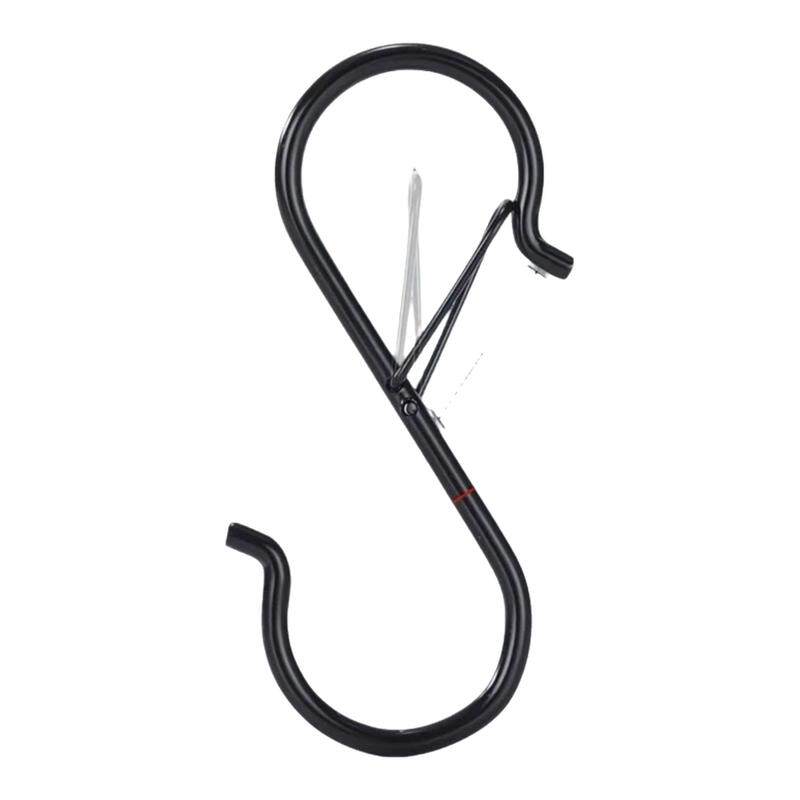 加粗S型挂钩活动s挂钩家用防风多功能衣柜厨房钩卡扣s形双头挂钩