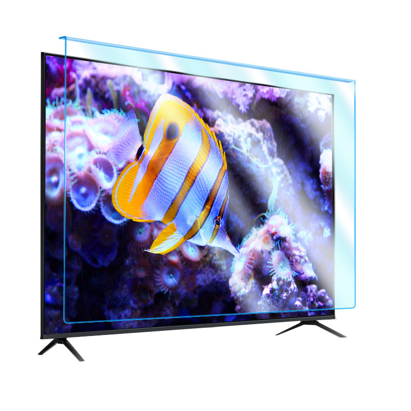 适用于小米创维电视机防蓝光蓝光护眼屏幕保护膜罩65寸55寸液晶电视机贴膜85显示器加强版75防近视防砸防划膜