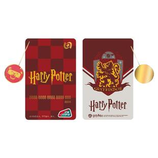 哔哩哔哩北京市政交通一卡通有限公司 哈利波特 格兰芬多交通卡