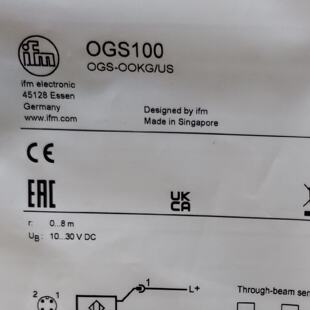 议价【包邮】 IFM OGS100 OGS300 OGS301 OGS380 全新原装正品易
