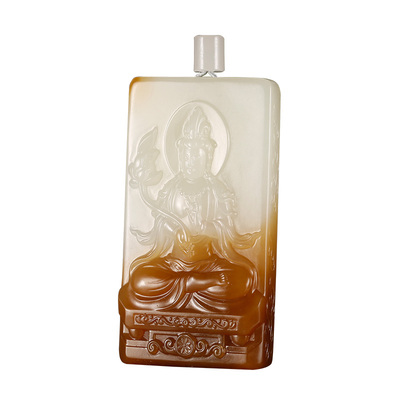 和田玉观音吊坠男款玉坠