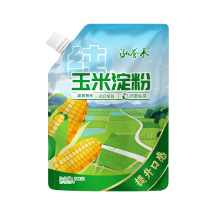泓誉承100%纯玉米淀粉带嘴200g一级食用生粉厨房勾芡烘焙小包装