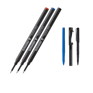 多省包邮 德国进口Schneider施耐德850中性笔替芯 学生办公宝珠签字笔芯经典 M63等通用 0.5mm