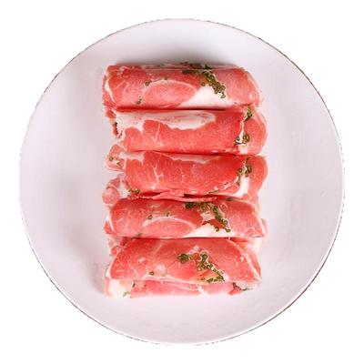 牧小羊沙葱羔羊羊肉片草原散养