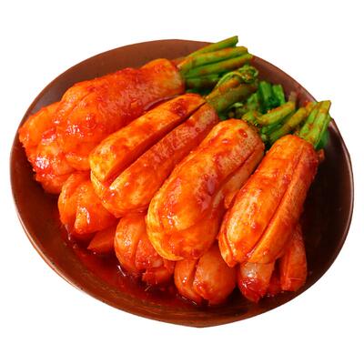 韩式青年萝卜泡菜延边地窖泡菜