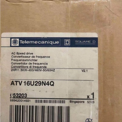 议价Telemecanique ALTIVAR 16 ATV16U29N4施耐德变频器全新