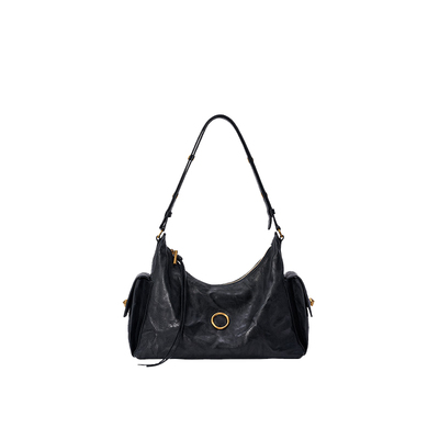 佳人&个乐吐司hobo箭头腋下包女