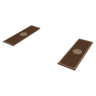 新中式实木沙发扶手垫盖巾一对老式红木长椅垫防滑保护垫四季通用