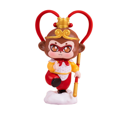 大圣归来盲盒西游记手办国潮桌面摆件儿童礼物国风孙悟空装饰萌瑶