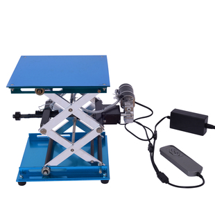 广和坤胜隆 电动升降平台铝氧化小型剪叉式升降支架实验室升降台