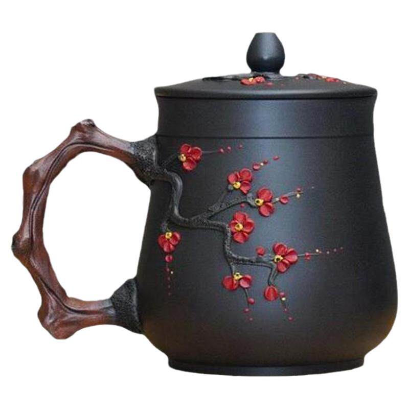 建水紫陶办公杯茶水杯