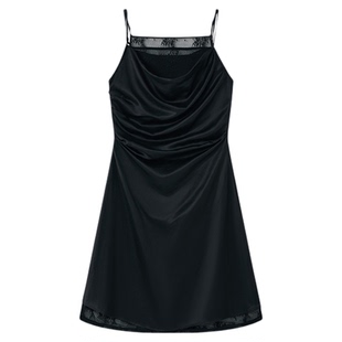 REFOUND TEN 设计师 26春夏新品 丝光亚麻缎感连衣裙/吊带 SOLSOL