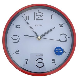 新款经典家用跳秒款挂钟创意简约客厅时钟表挂墙钟现代省电石英钟