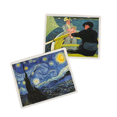 梵高艺术油画贴纸经典视觉欣赏