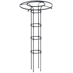 园艺伞形玫瑰爬藤架月季铁线莲攀藤蘑菇蔷薇花架绿植支架杆户外