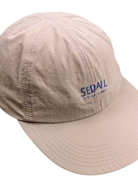 SEDAN尼龙抽绳休闲棒球帽26SS