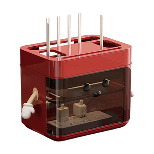 wifi路由器收纳盒电视机顶盒桌面置物架隐藏电线插座无线整理架