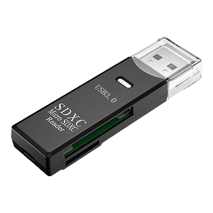 usb3.0读卡器高速多合一SD/TF卡转换器多功能u盘手机typec单反相机行车记录仪储存卡外扩展器笔记本电脑通用
