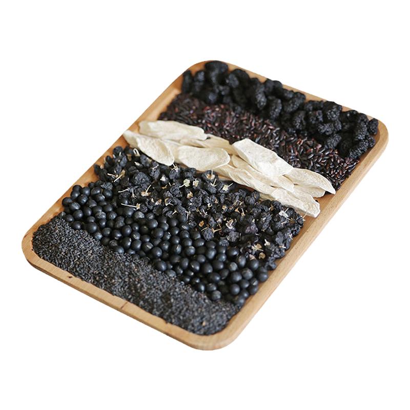 阿四出品 |五黑粉黑芝麻粉 五谷杂粮不额外加糖 冲饮早餐代餐500g