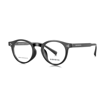 施洛华玳瑁色韩版定制散光眼镜框