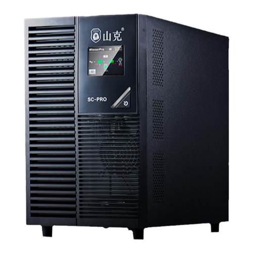 山克UPS不间断电源SC3KS PRO/2400W外接电池备用电源延时6h套餐
