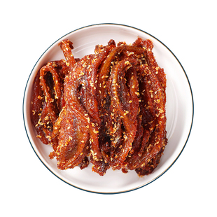 香辣龙头鱼干甜辣蜜汁鱼仔海味即食小鱼干片小吃休闲零食特产袋装