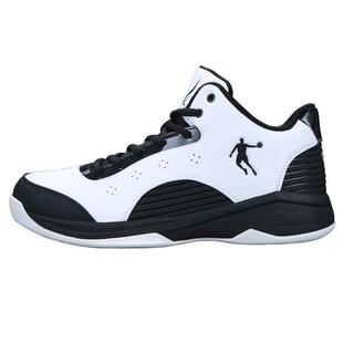 乔丹低帮篮球鞋2025正品夏季皮面男运动鞋中学生球鞋学生比赛战靴