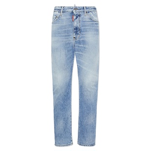 DSQUARED2/D2次方  男士直筒休闲牛仔裤Bro Jean