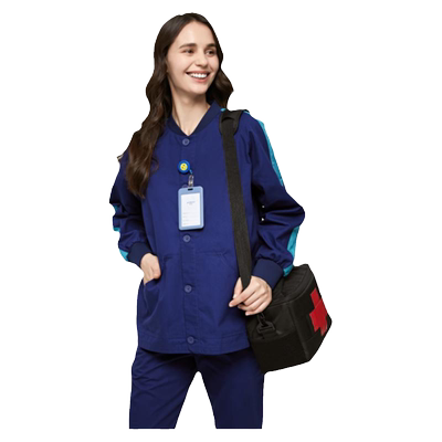 安诺新品秋冬巡回服护士服男女夹克洗手服外套风衣舒适上衣外出服