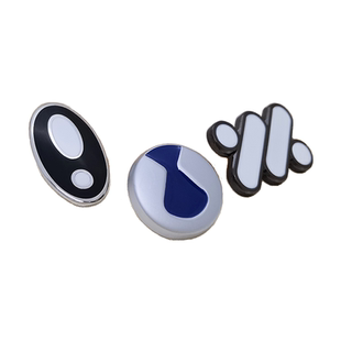 腾势胸针欧拉智己徽章4S店西服金属勋章领针企业logo班校徽定做制