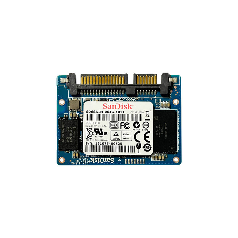 闪迪半高SATA64G笔记本固态硬盘