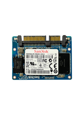 闪迪半高SATA64G笔记本固态硬盘