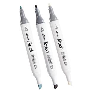 特大号双头马克笔黑色油性不可擦防水速干大容量不掉色勾线笔美术涂鸦儿童学生用绘画粗细两头记号笔加粗笔头