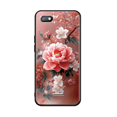 luckrider适用于红米6a好看田园风redmi 6A新款手机壳m1804c3ce缤纷彩色hongmi软胶防摔保护套。红迷6a高颜值