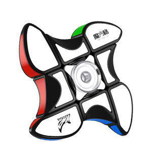 FUN HO /指尖陀螺魔方二合一趣味可旋转稳定手中解压玩具炫酷造型