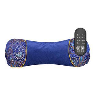 电加热艾草颈椎枕护睡眠专用枕头正品颈椎枕保健按摩热敷圆柱枕头