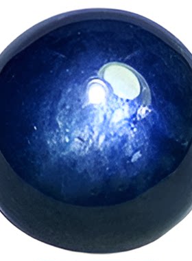 天然蓝宝石珠子DIY散珠圆珠手串项链523lbszz