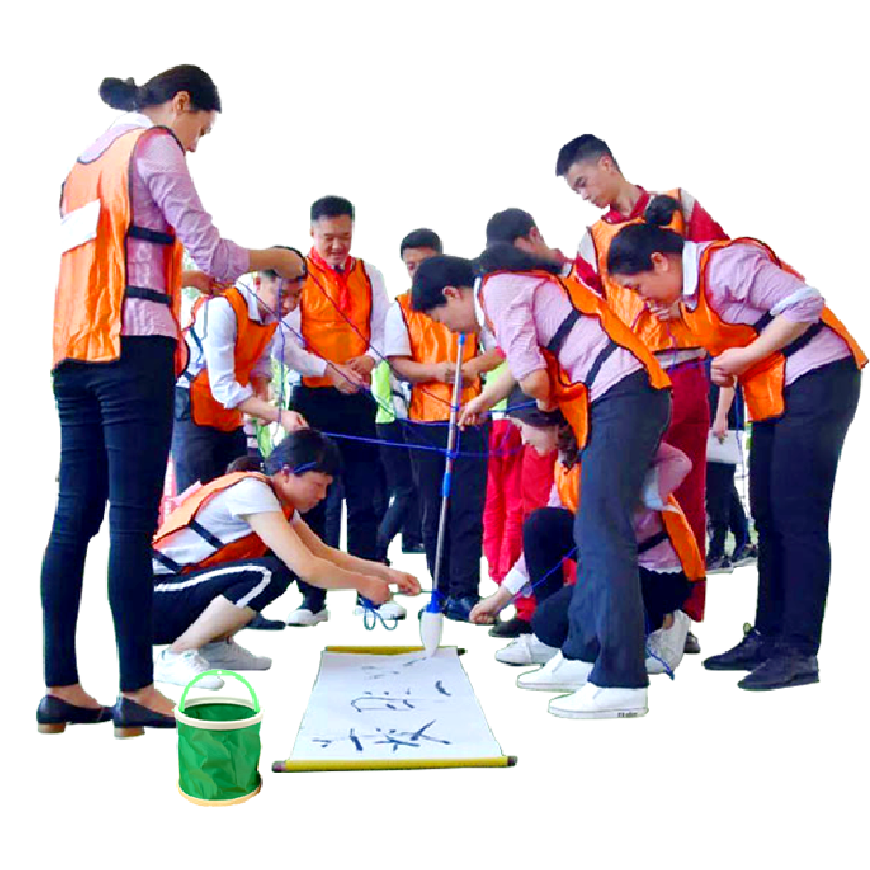 神笔马良大毛笔团建拓展游戏道具户外团队素质活动趣味运动会器材