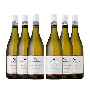 VillaMaria新玛利马尔堡长相思干白葡萄酒整箱装24年新西兰进口