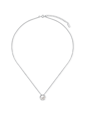 kitsh女极简气质包边珍珠项链