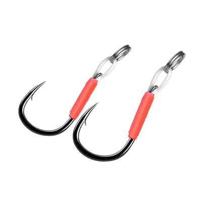 AIGEMA改装单钩军鱼加强手工精绑制依势尼溪流米诺之字狗亮片vib