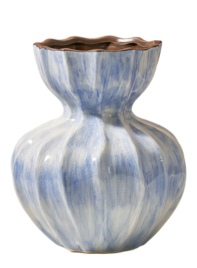 YUNSU·云愫·中古晕染陶瓷花瓶