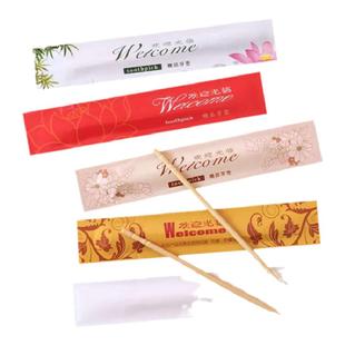 一次性单头机制竹牙签白皮牙签水果叉独立包装酒店餐厅专用可定做