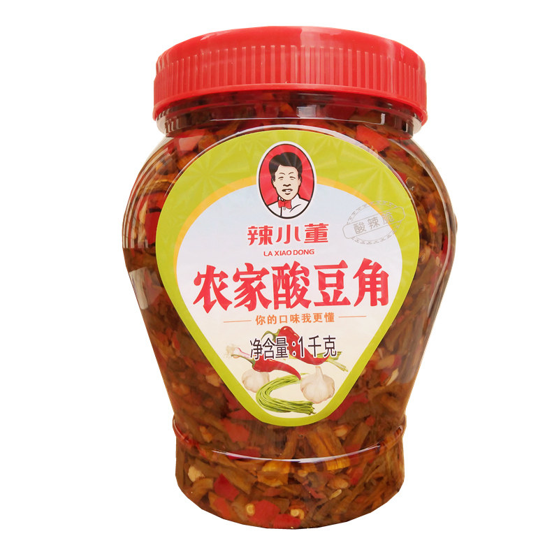 湖南酸豆角红油酸豇豆商用下饭菜