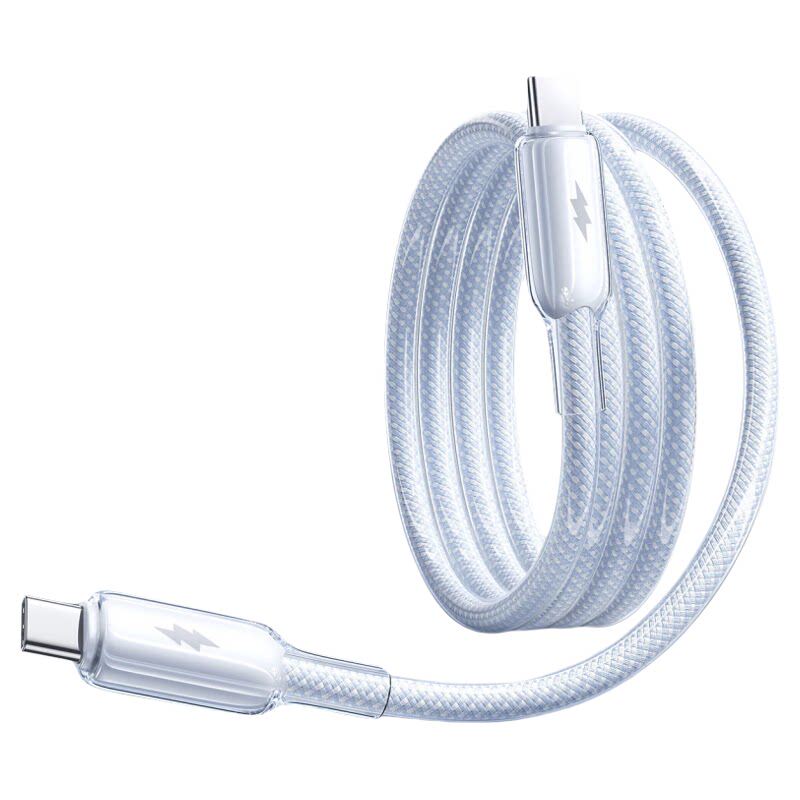 100W超级快充数据线充电线type-c适用华为小米苹果OPPOvivo荣耀mate80100w88w66w安卓手机笔记本车载闪充线2m