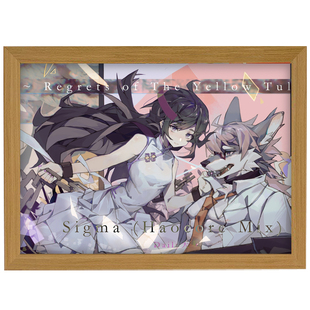 音游Phigros鸠美穗弭儿周边可挂装饰画灯光画小夜灯女生礼物定制