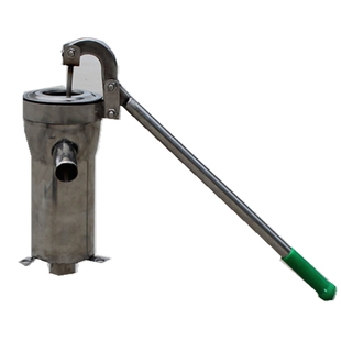 不锈钢压水井手动洋井头手压摇水器吸水器井头抽水泵老式压水井